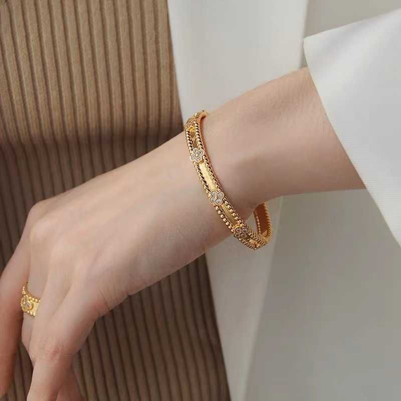 Smalle gouden armband