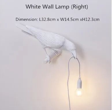 White wall lamp (Right)