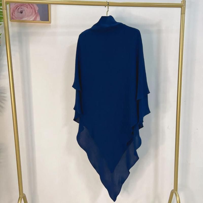 Khimar bleu foncé