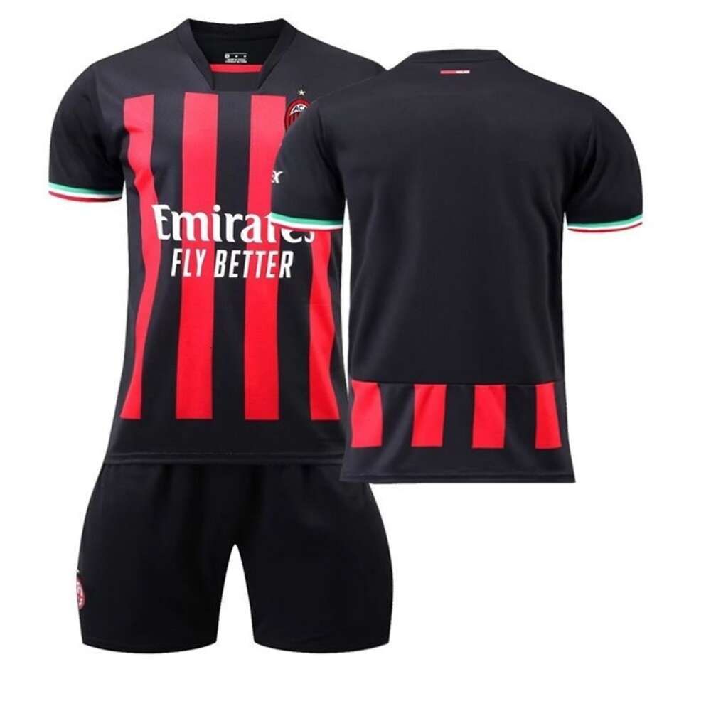 2223ac milan home unprinted number