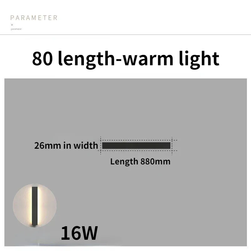 80CM lumière chaude