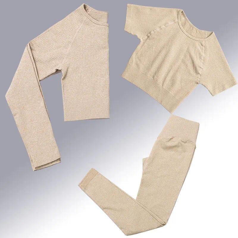 3pcs-B khaki