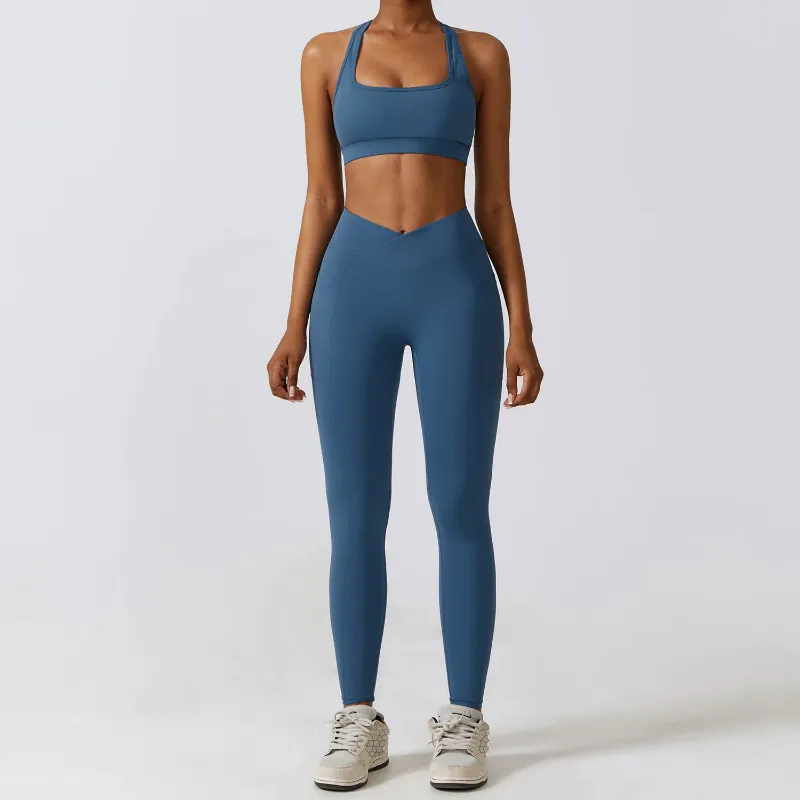 3bra leggings blue