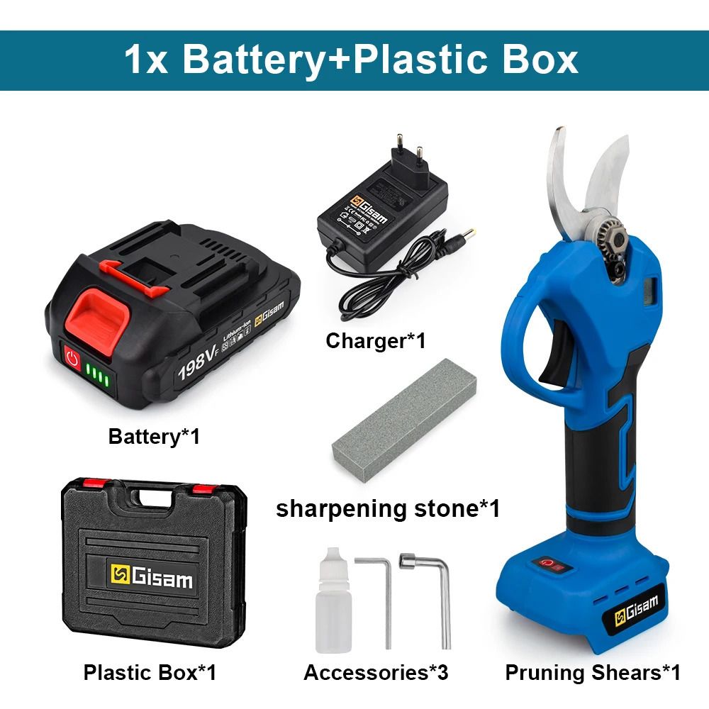 1 scatola di plastica per batteria