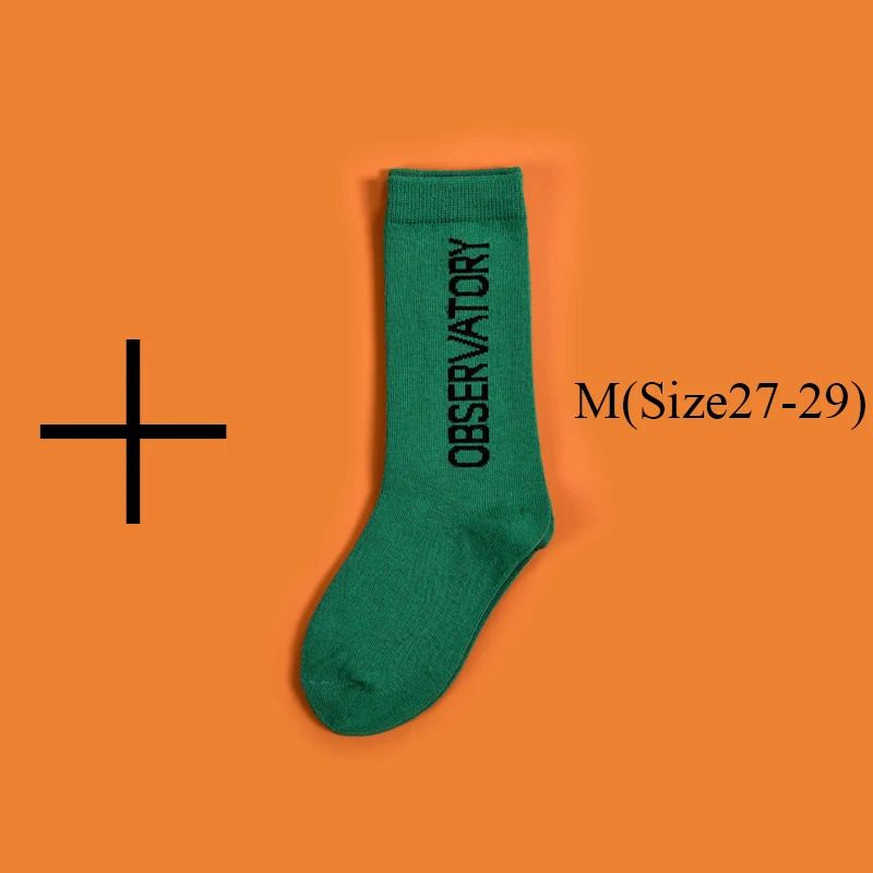 M Socks Green ile