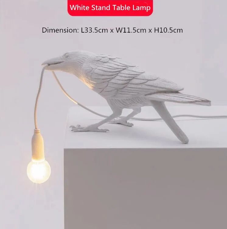 White table lamp A