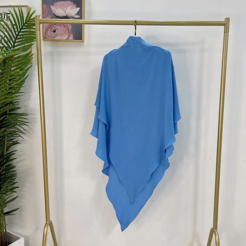 khimar bleu clair