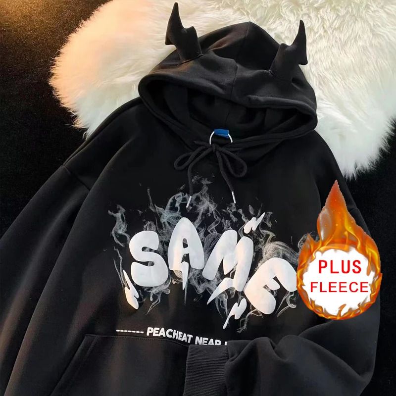 zwart plus fleece