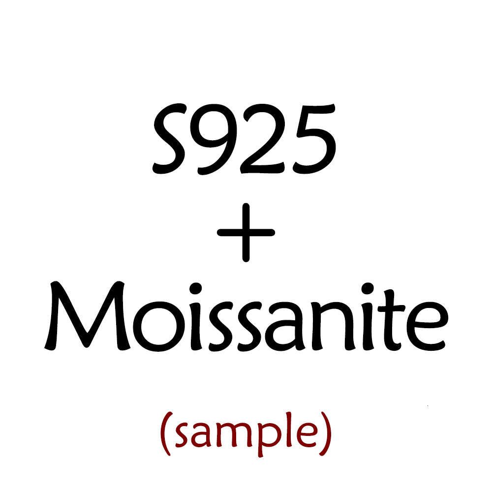 S925 Moissanite Diamond-28 pulgadas