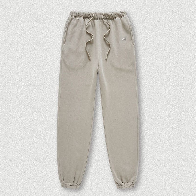 Pantaloni della tuta grigio cammello