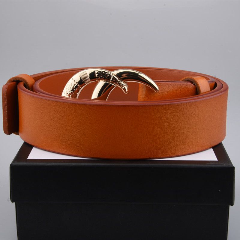 ceinture marron + boucle serpent dorée