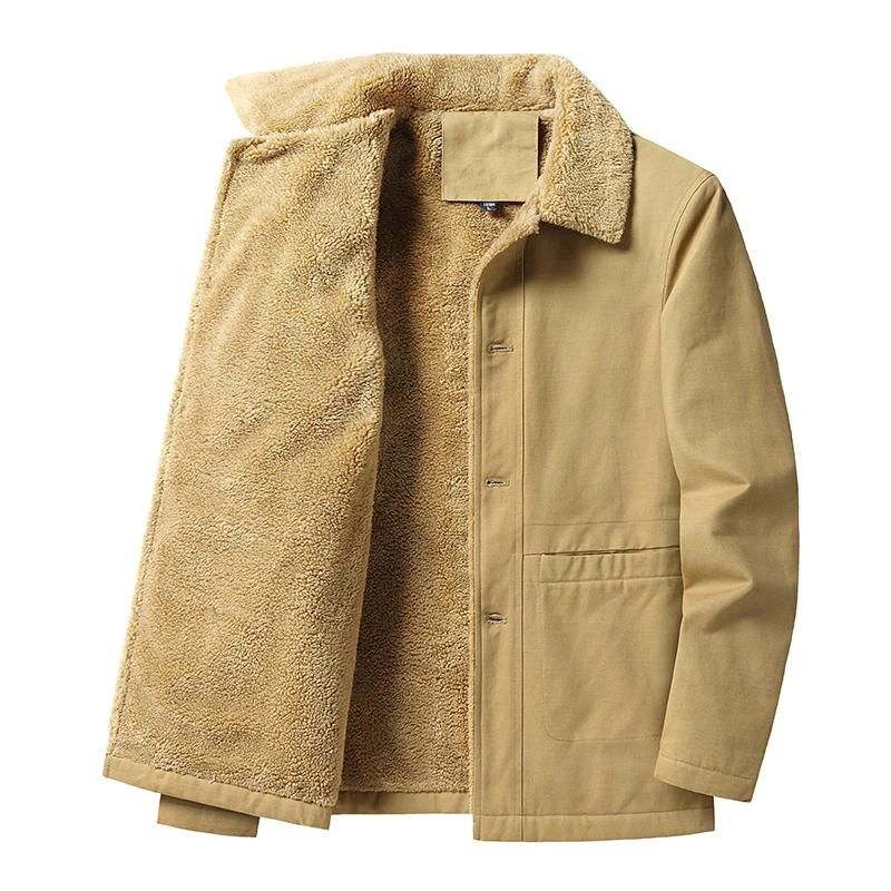 Khaki-mit Fleece