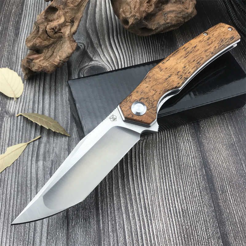 صفراء -3.81in-folding Blade Knife-1.1in