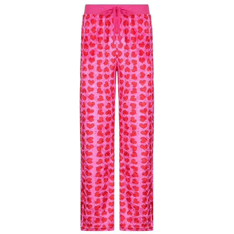 roze rode broek