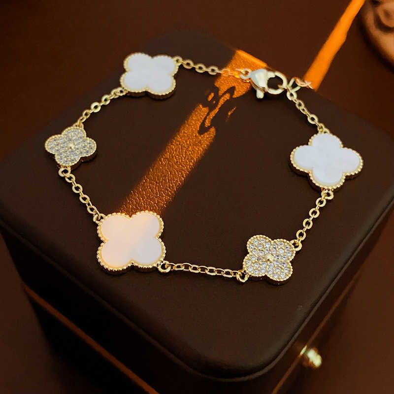 Pulsera - Fritillaria White (real Gol