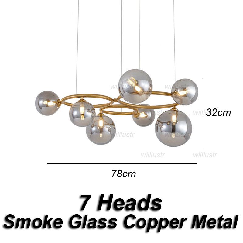 7 heads smoke copper