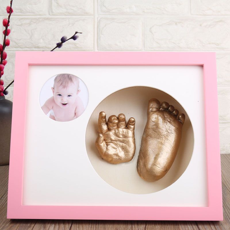 DIY Baby Plaster Casting Kit With Hand And Footprint Handprint