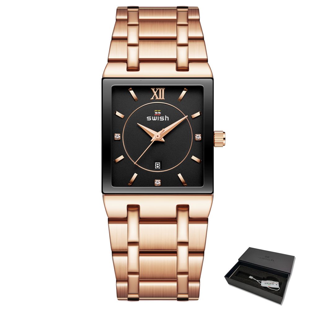 rose gold with box