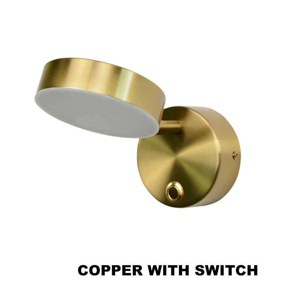 Copper with Switch-9w-Cold White