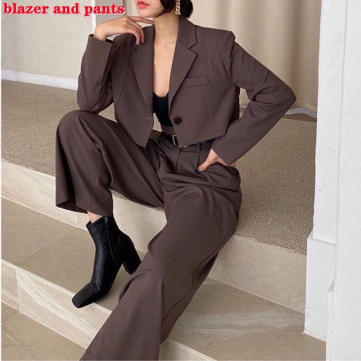 Blazer e Pants Set