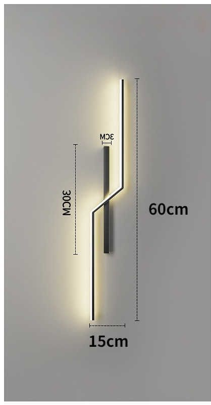 Svart 60 cm högervit (2700-3500K)