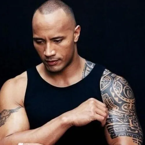 Tatouages Temporaires Tatouage Temporaire Fast Furious Dwayne The Rock Johnson Tatouage Bras De
