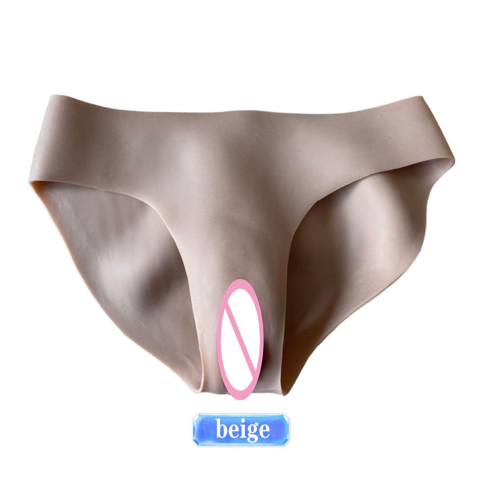 Beige-No Open Anus