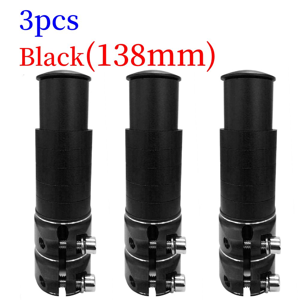 Black 138mm 3pcs