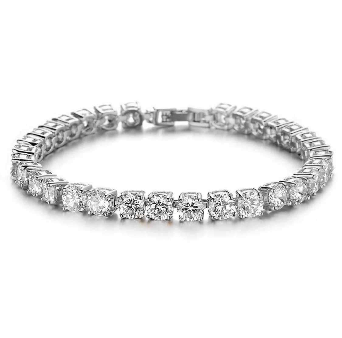 5mm-white Gold-9inches