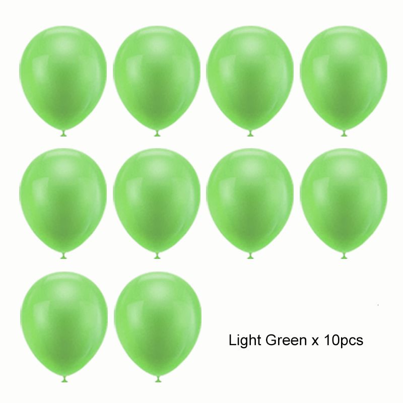 Verde claro-10pcs