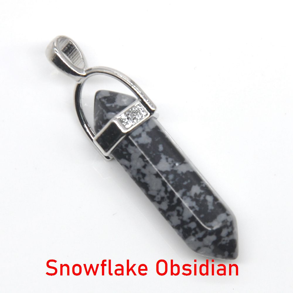 Obsidien de flocon de neige