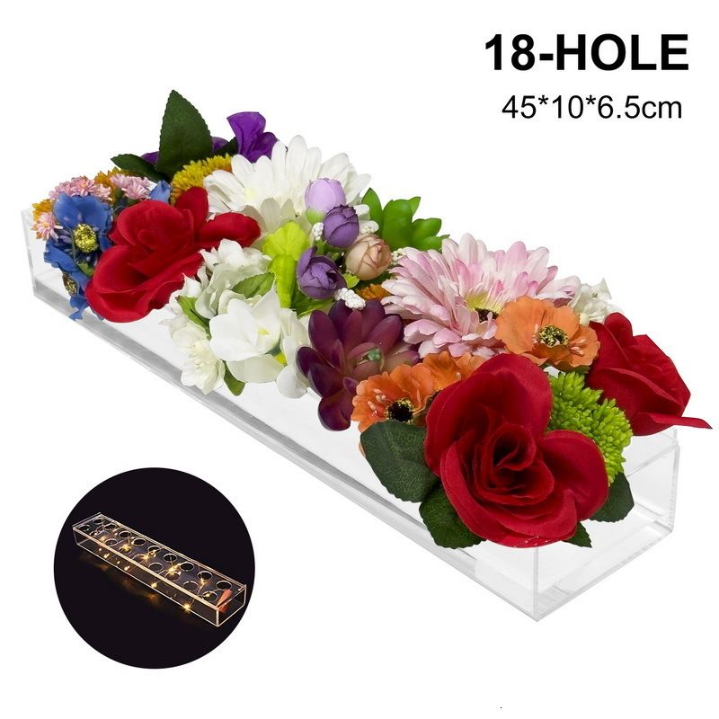 18 holes-met LED