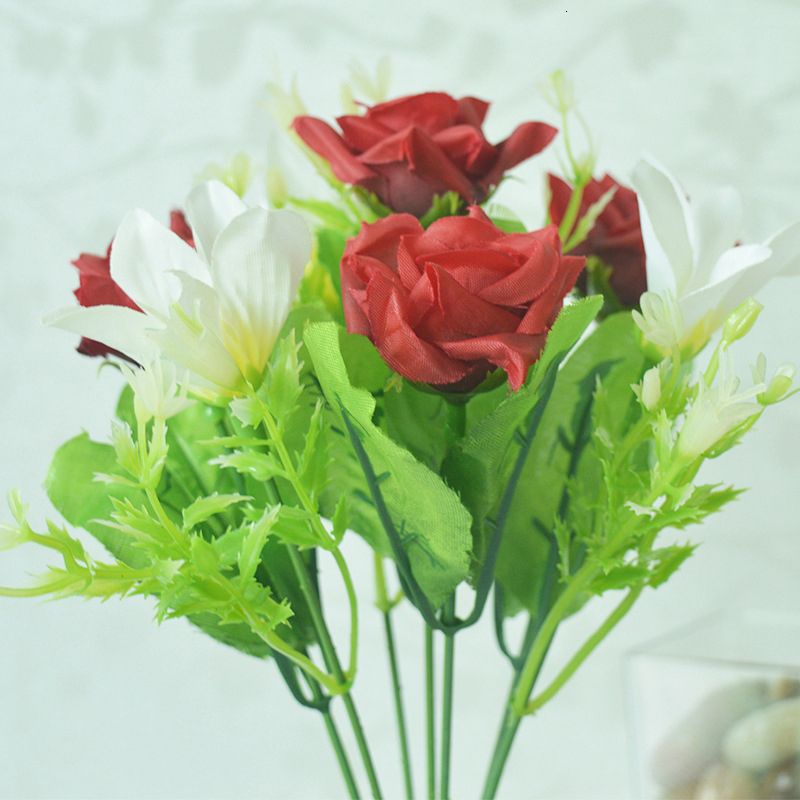 Lily Rose Red-5pcs