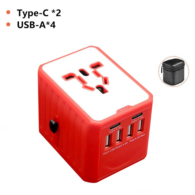 4usb-2c Red