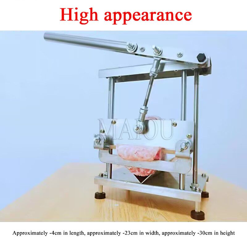 Semi-automatic Meat Slicer Commercial/Household Electric Mutton Rolls Meat  Cutting Machine Vegetable Sausage Slicing Machine