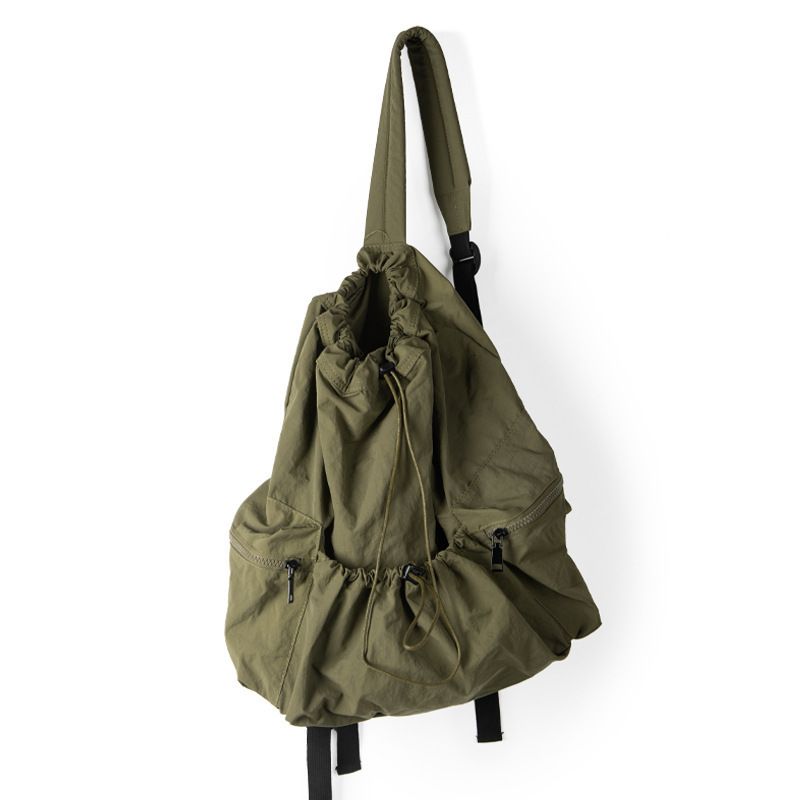 green women backpack
