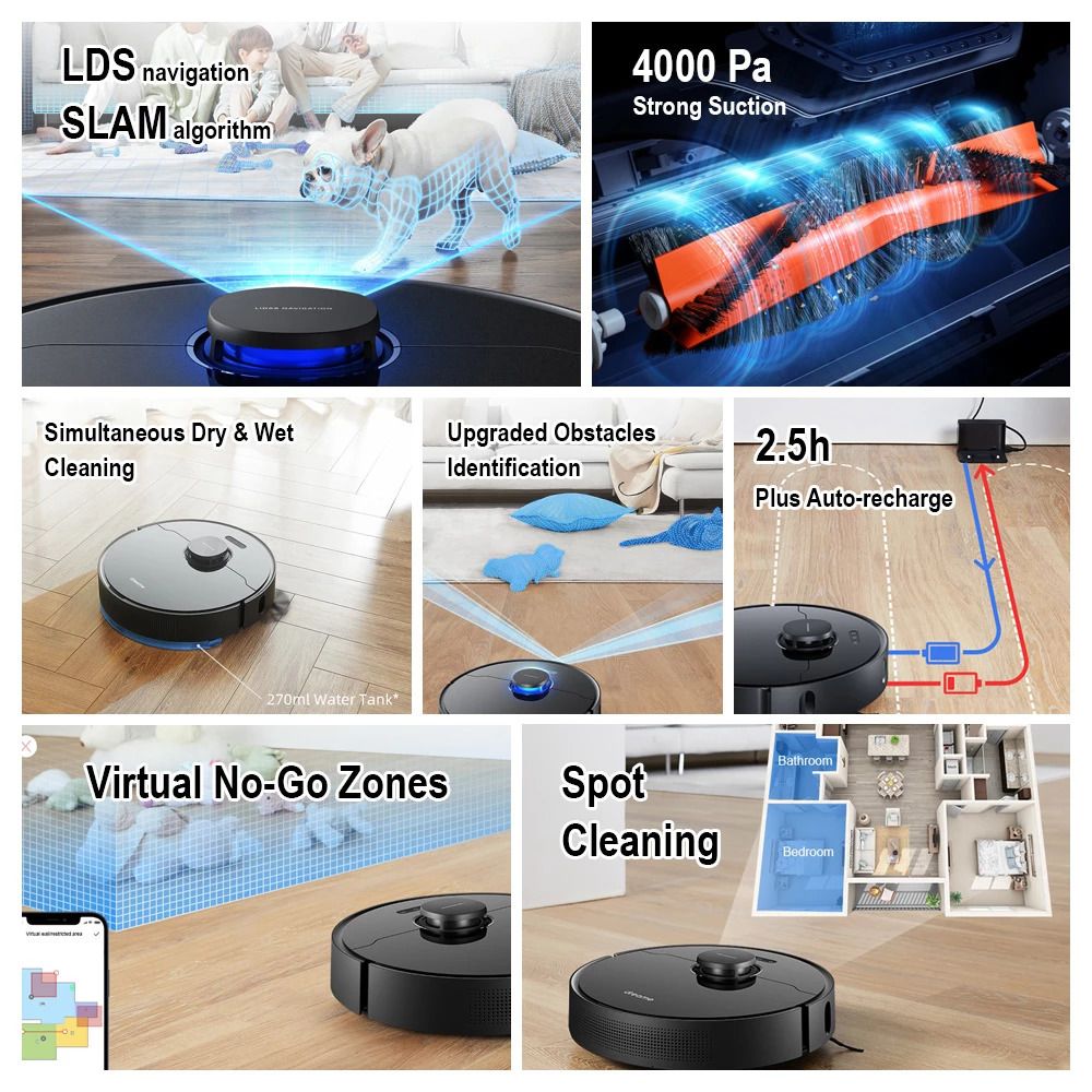 Buy Dreame L10 Pro Robot Dry Vacuum cleaner and MopRobotic Vacuum