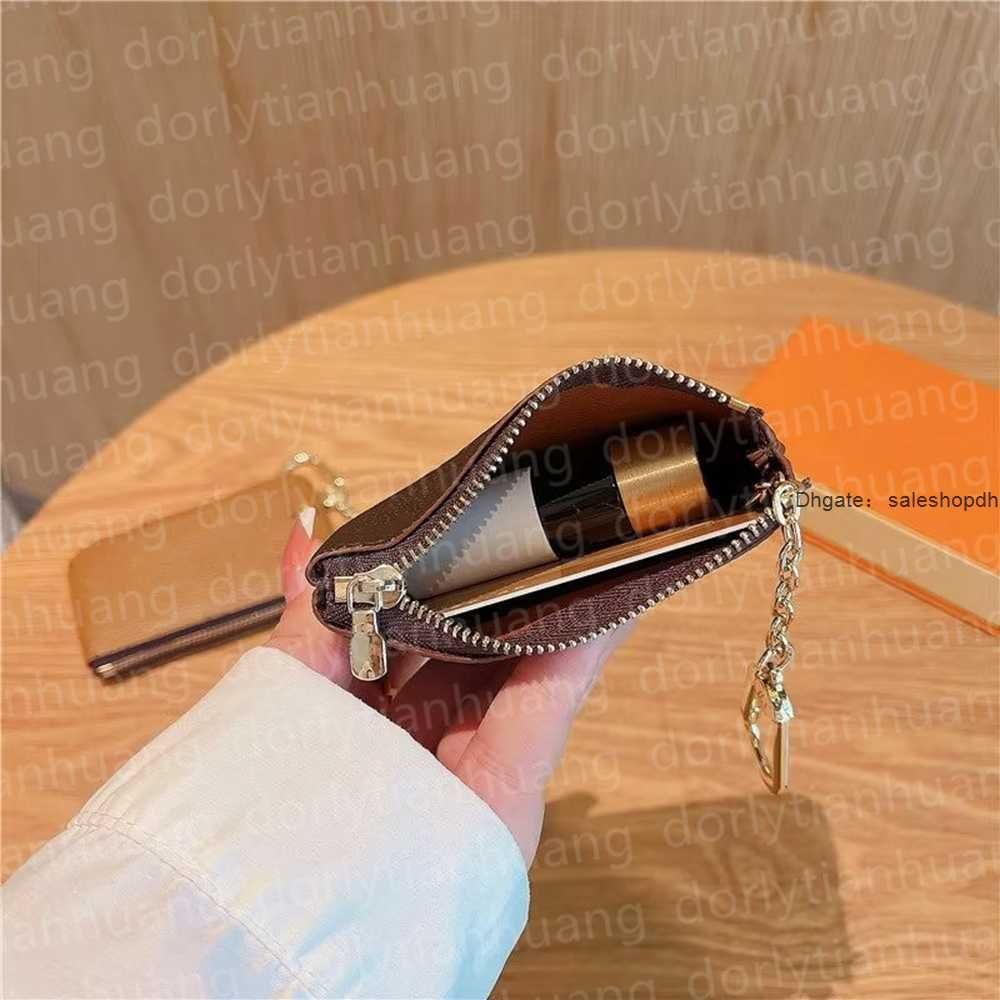 L Keychain Pouch Organizer PU Leather Cow Split Key Holder For Men And  Women Classic Purse With Zipper Wallet From Saleshopdh, $10.62