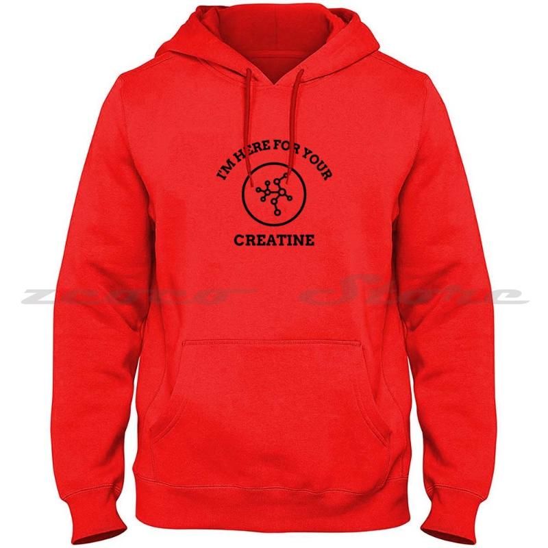 Hommes-Hoodie-Rouge