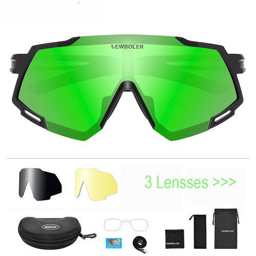 3 Lens Set Green