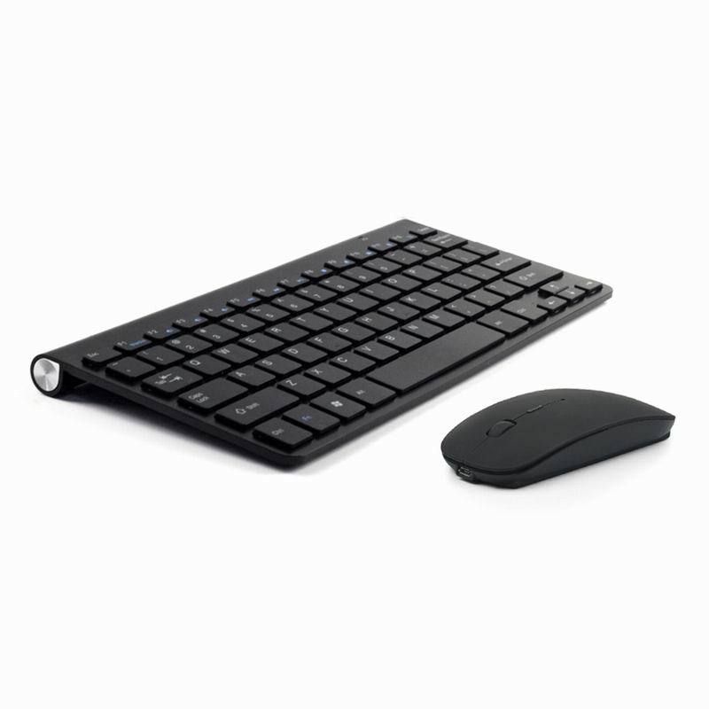Black keyboard + mouse