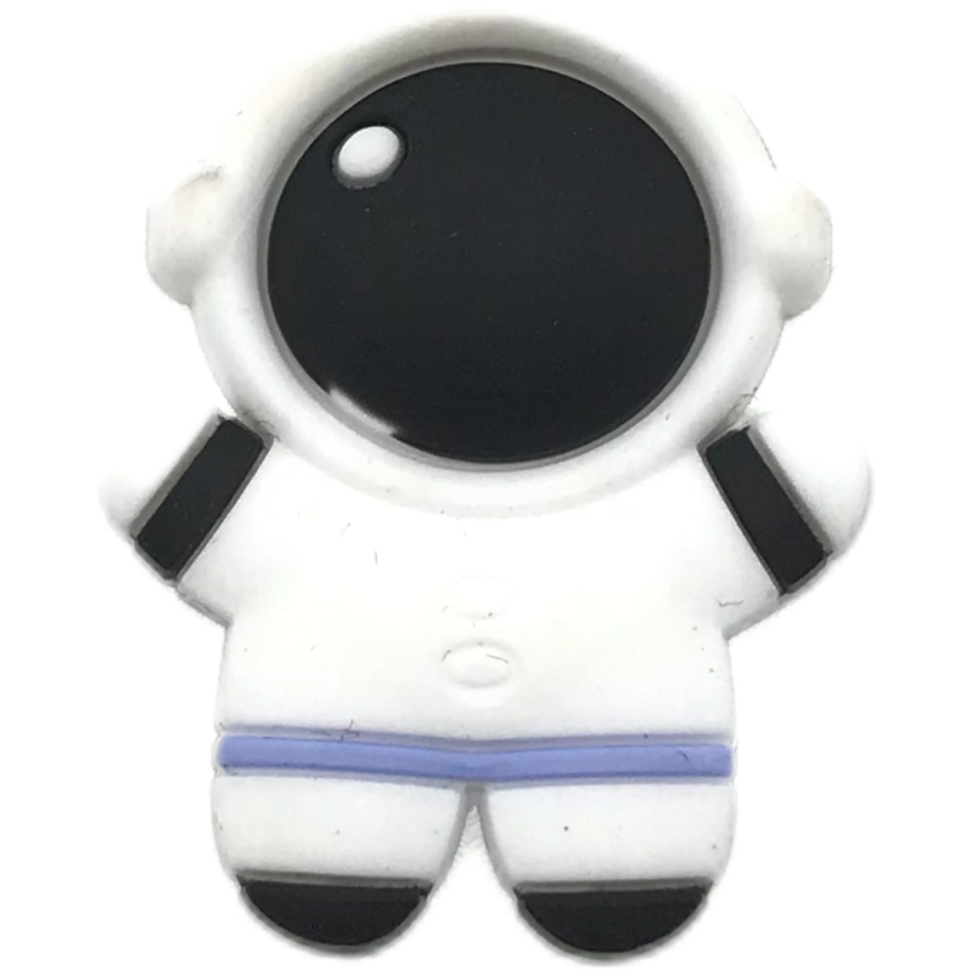 Astronauta bianco nero.