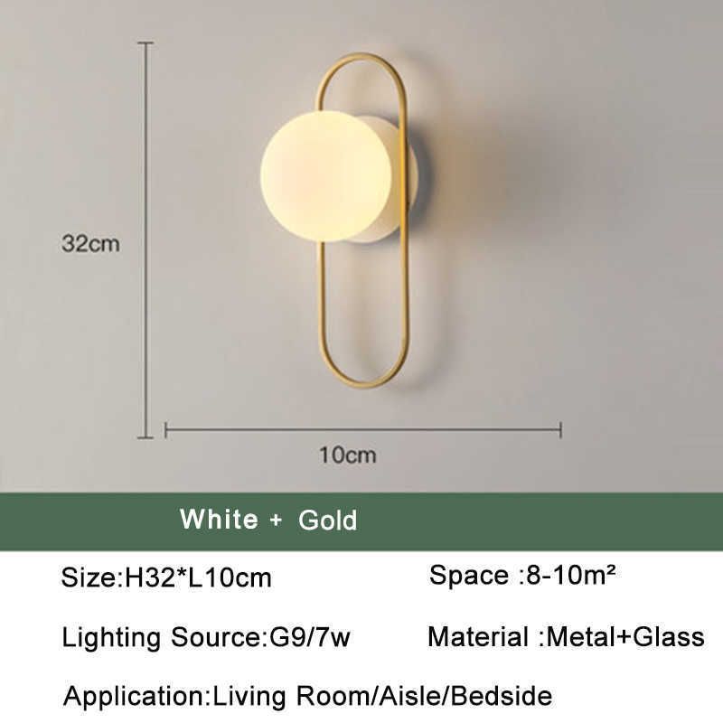 Dゴールドホワイト7W 32cm-warm white-110v