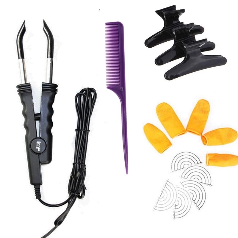 Connectors DIY At Home U Tip Nail Hair Extension Iron Heat Hairdresser Hair  Salon Tools Keratin Fusion Connector Temperature Constant Tongs 230701 From  Junlong03, $25.41