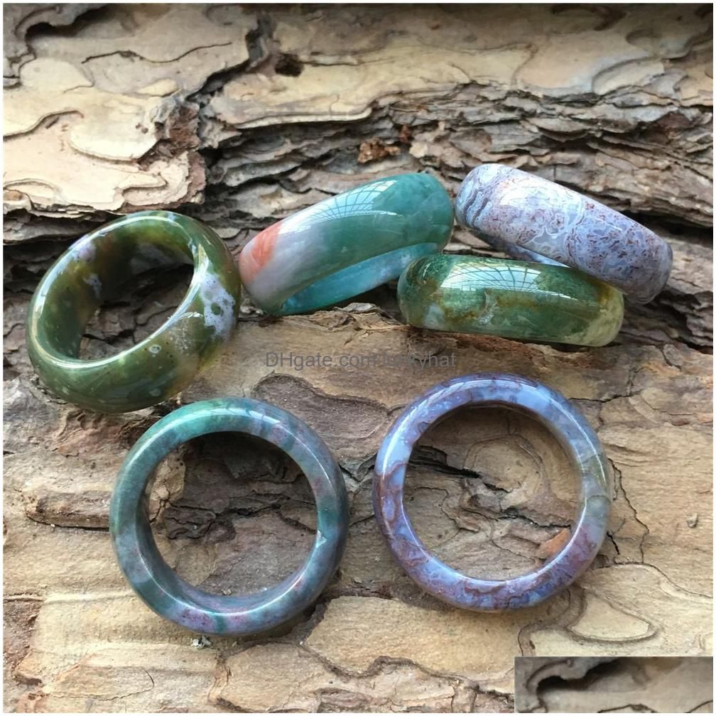 Natural Stone Roq Silicone Rings With Opal From Luckyhat, $1.27