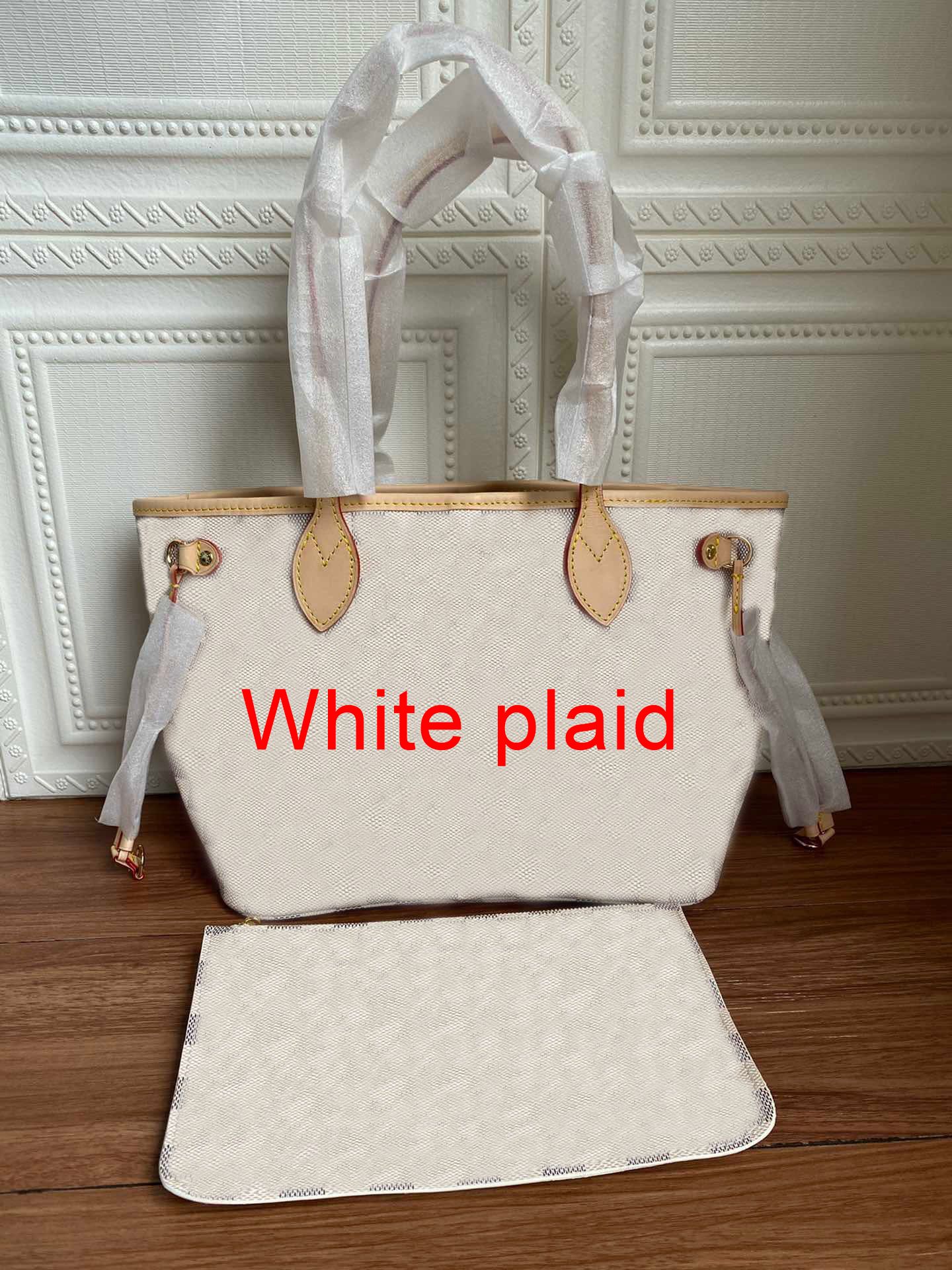 Plaid bianco