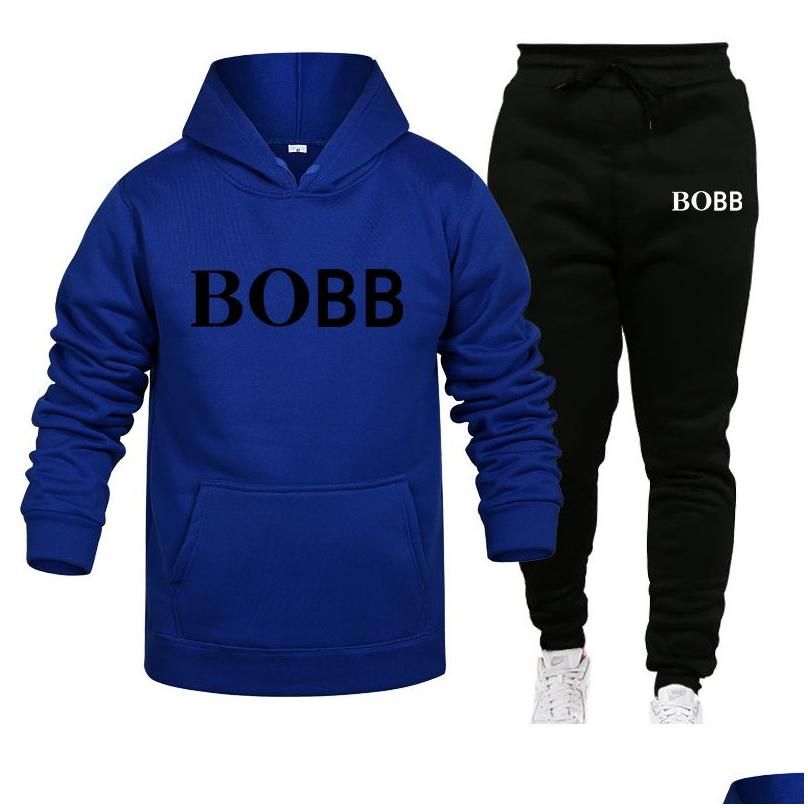 Logo Bos blu nero