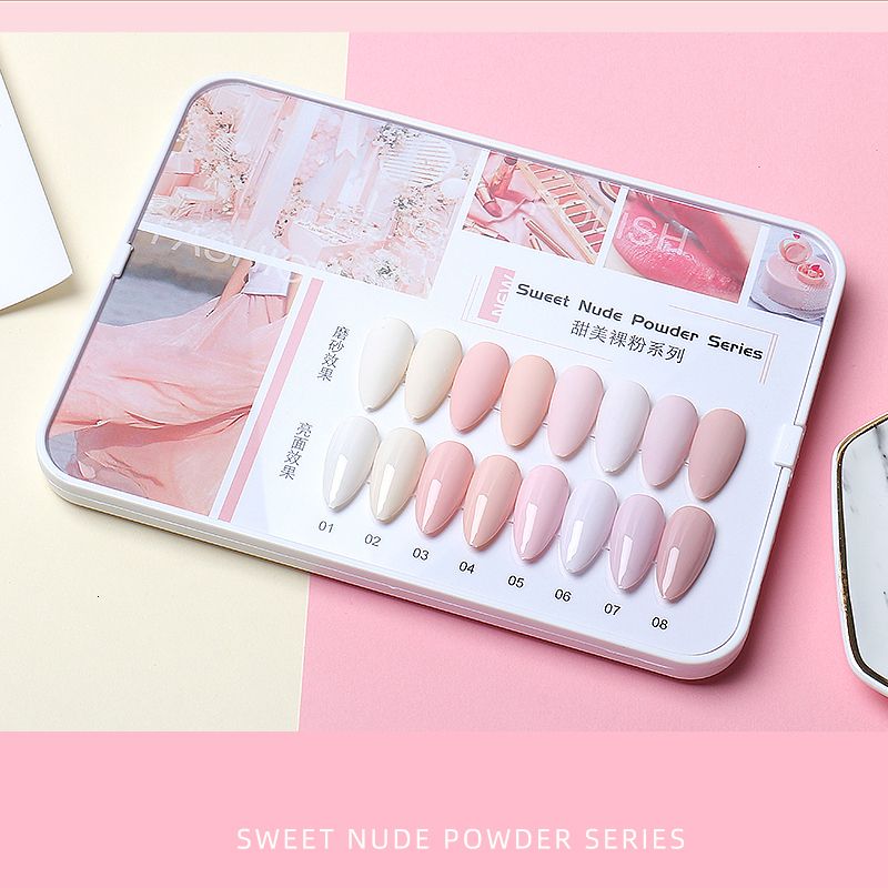 Sweet Nude Pink 8pcs