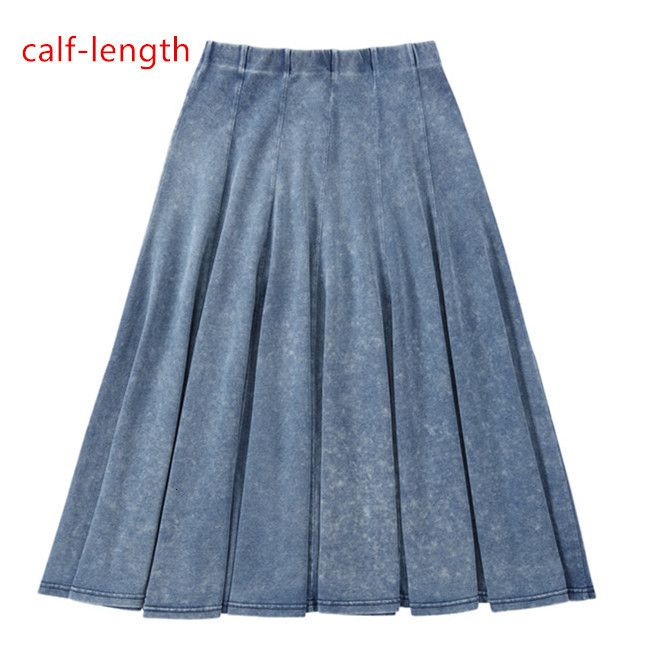 blue calf length