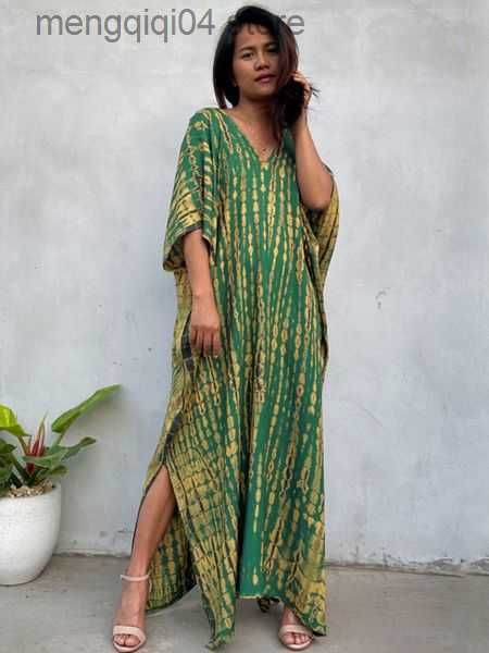 Kaftan vert jaune